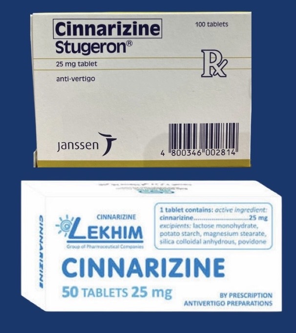 Cinnarizine(stugeron)